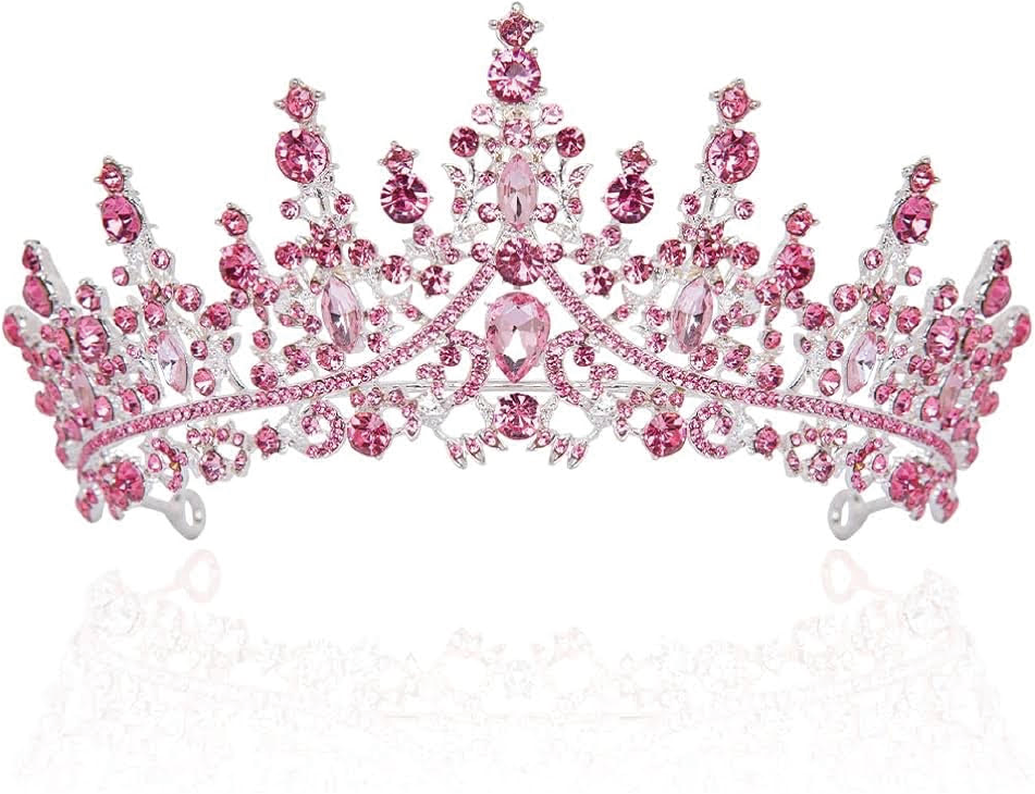 Dark pink crown
