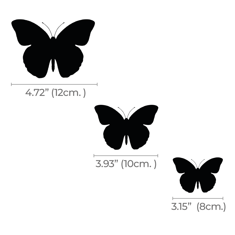 3D Gold butterfly