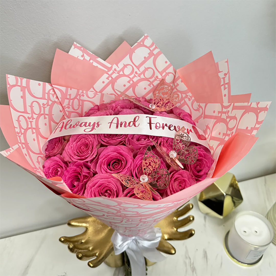 Dior Pink Wrapping