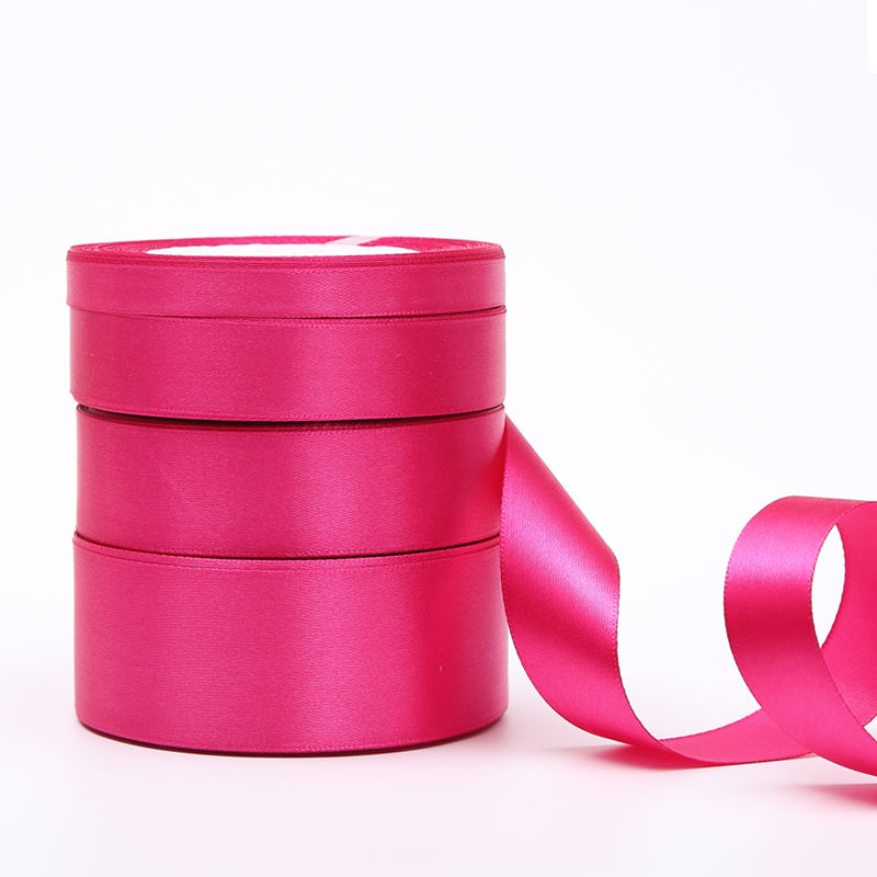Rose Red Satin Ribbon