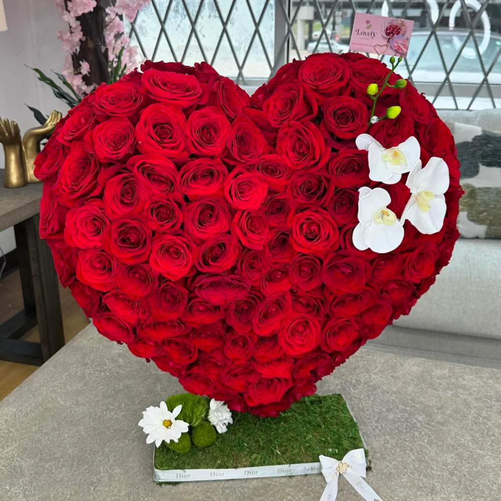 Wood structure Stand up Heart