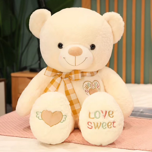 BIG TEDDY BEAR CREAM SWEET LOVE