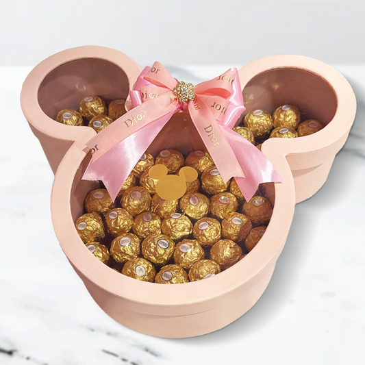 Big pink Mickey chocolate box