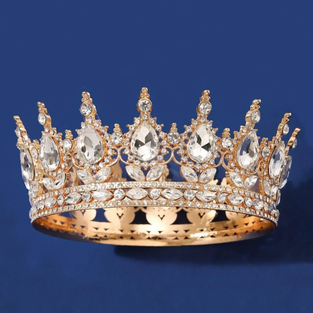 Gold & White Crown