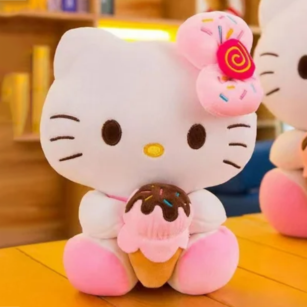 Hello kitty ice cream 12in / 30cm