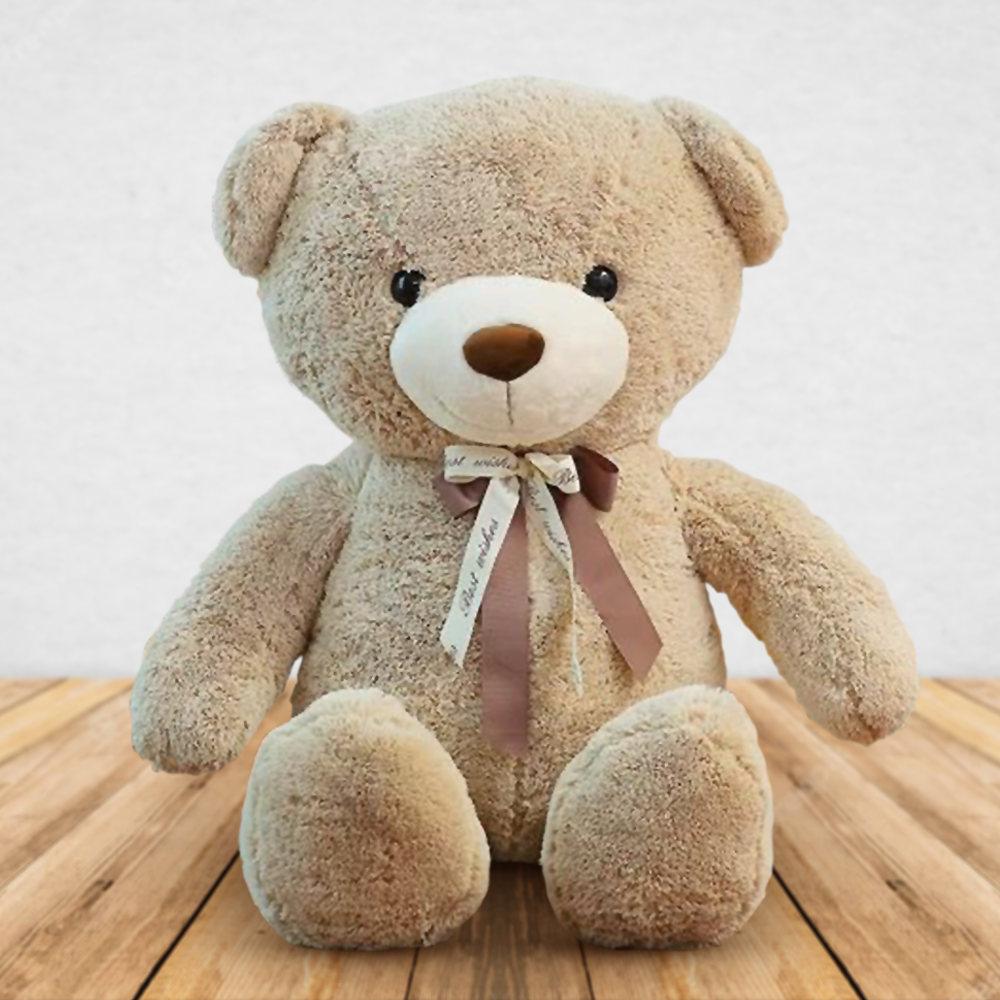 GIANT TEDDY BEAR LIGHT BROWN