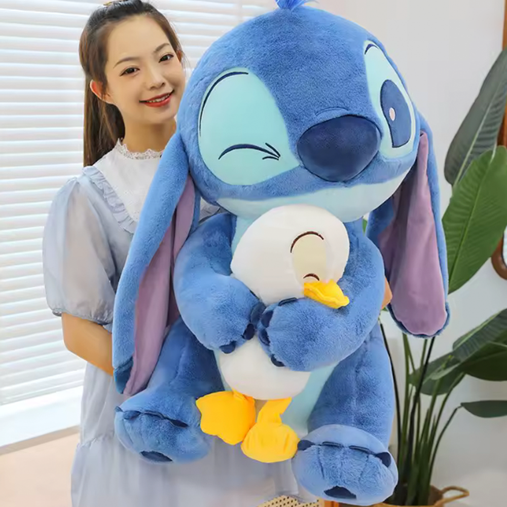 Blue stitch with Duck 32in / 80cm