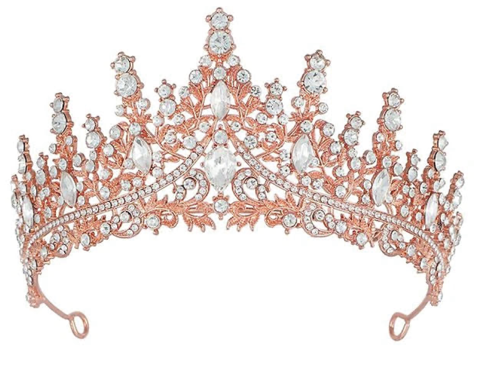 Rose gold crown