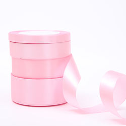Deep Pink Satin Ribbon