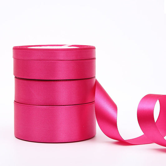 Rose Red Satin Ribbon