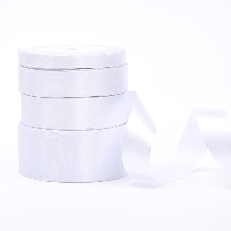 White Satin Ribbon