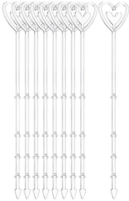 Plastic Holder HEART SHAPE