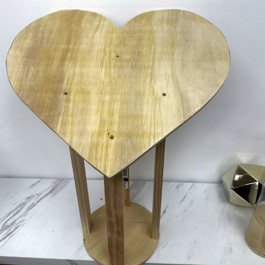Wood structure Heart