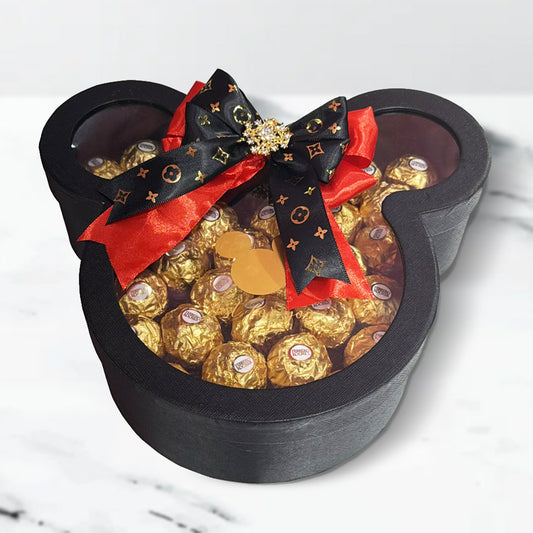Small black Mickey chocolate box