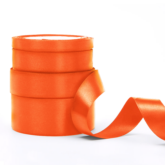Orange Satin Ribbon