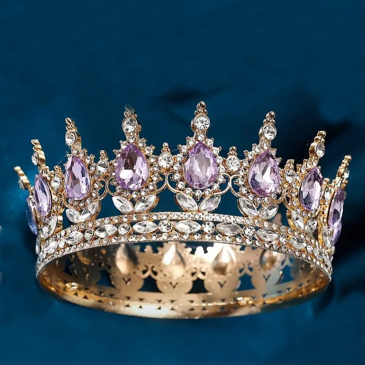 Gold & Purple Crown