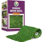Floral moss roll
