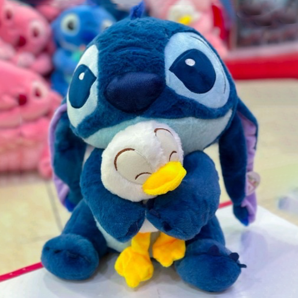 Blue stitch with Duck 11in / 30cm