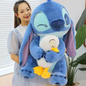 Blue stitch with Duck 32in / 80cm